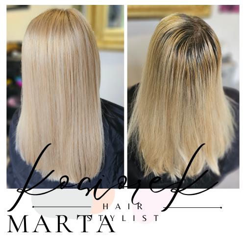 blond hair style